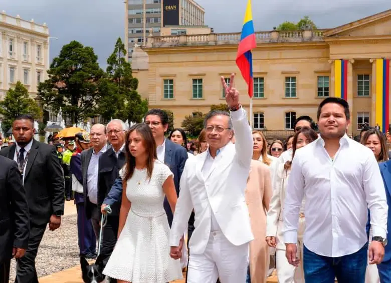 Clausura del gobierno de Gustavo Petro. FOTO: Presidencia. 