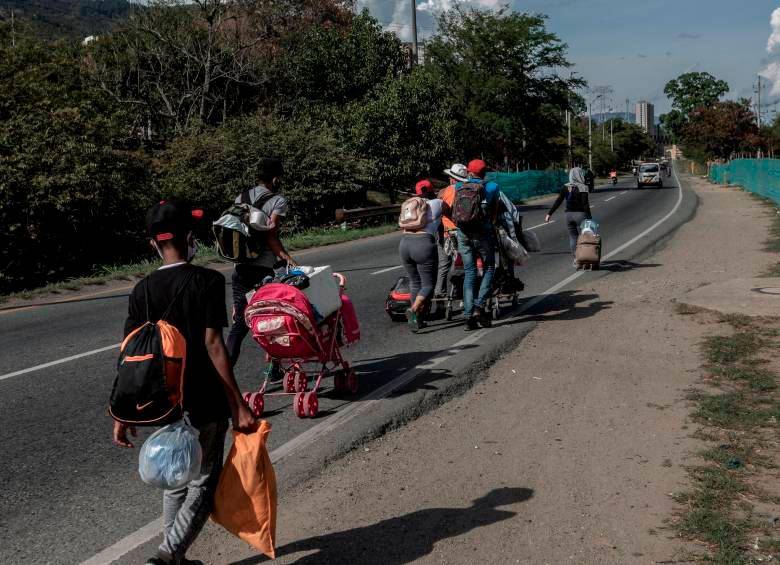 2,3 millones de migrantes venezolanos viven en Colombia. FOTO ANDRÉS SUÁREZ 