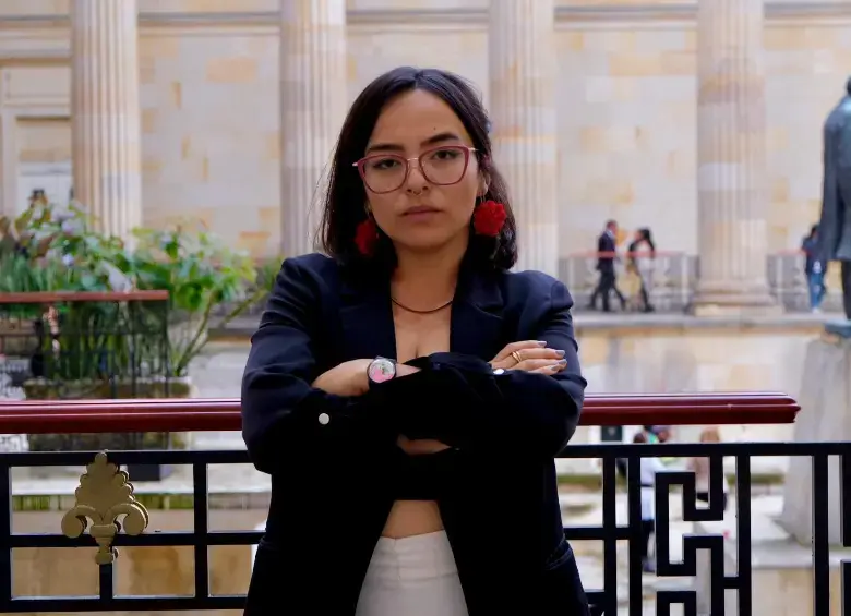Jennifer Pedraza ha estado al frente de las presuntas víctimas para ampliar sus denuncias. Foto: Cortesía.