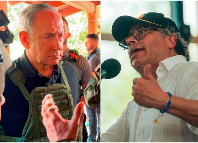 El primer ministro de Israel, Benjamín Netanyahu, ha sostenido una relación hostil con el presidente Gustavo Petro por cuenta de sus posiciones sobre la guerra entre Israel y Hamás. FOTO: CORTESÍA