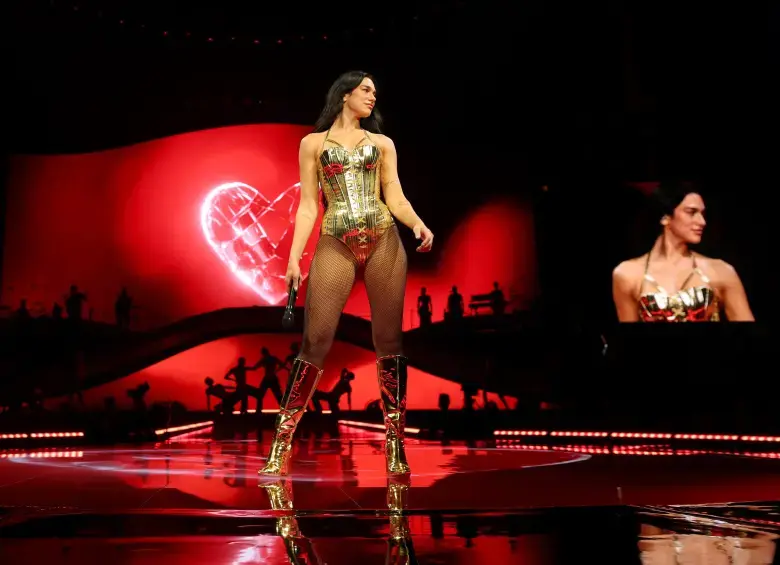Esta es la canción local que cantaría Dua Lipa en el Nemesio Camacho El Campín, en Bogotá. FOTO: AFP
