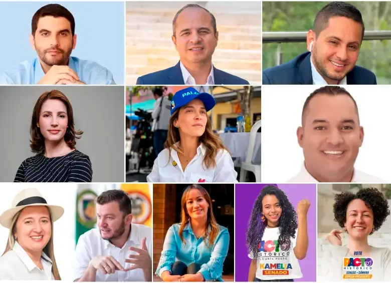 Arriba: Hernán Cadavid, Juan Espinal y Esteban Quintero; en el centro: Julia Correa, María Clara Posada y Daniel Restrepo; abajo: María Eugenia Lopera, Santiago Montoya, Carolina Corcho, Kamelia Zuluaga Navarro e Isabel Zuleta. FOTO EL COLOMBIANO Y CORTESÍA