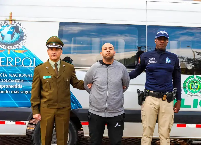 Extraditaron desde Colombia a Chile a Dayonis Junior Orozco Castillo, alias ‘Botija’. FOTO: Colprensa