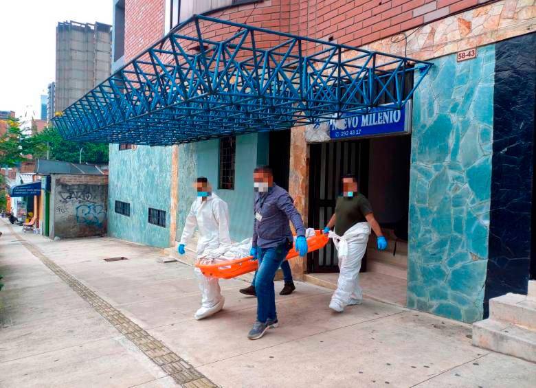 El último asesinato reportado fue el de un vigilante, atado de pies y manos, en el centro de Medellín, el pasado jueves. FOTO: CORTESÍA