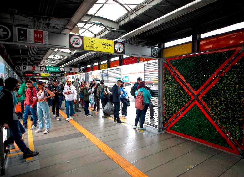 Marisol Galindo fue la persona que murió mientras se transportaba en TransMilenio. Foto: Colprensa. 