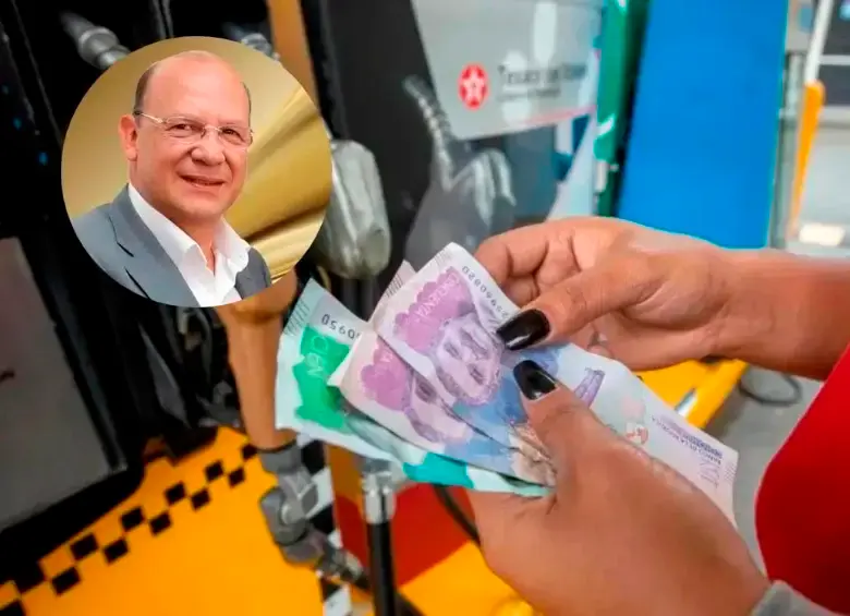 El ministro de Hacienda, Germán Ávila, aseguró que el precio de la gasolina en Colombia bajará $500 en febrero de 2026. FOTO EL COLOMBIANO