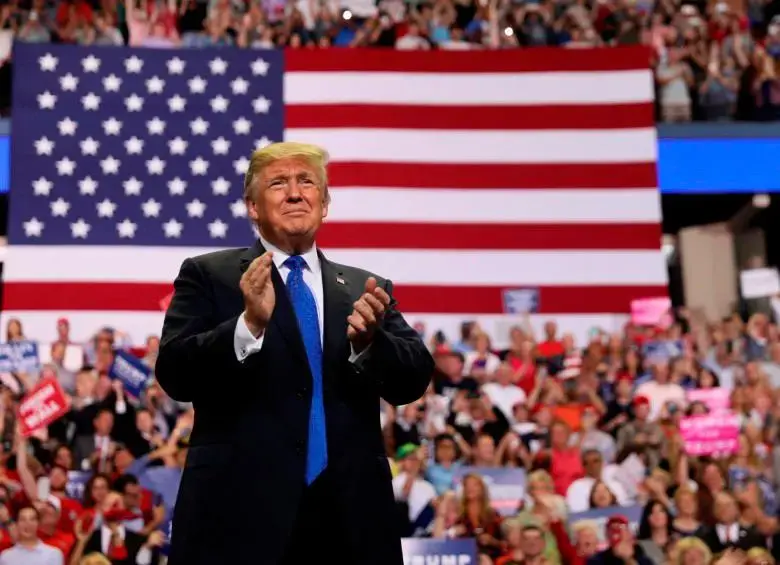 Nueva jugada de Donald Trump respecto a un presupuesto centrado en la seguridad. FOTO: AFP