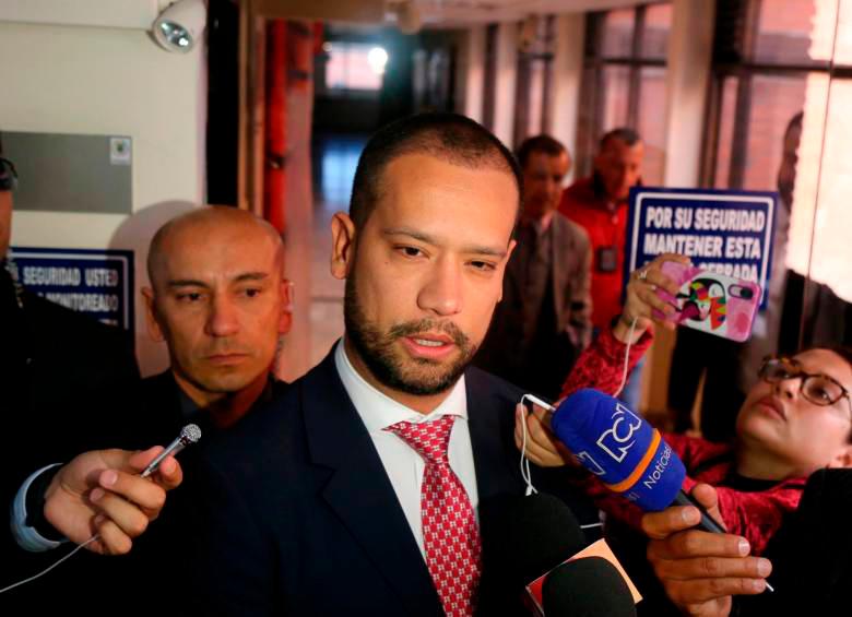 Diego Cadena es investigado por presunta manipulación de testigos a favor del expresidente Álvaro Uribe. FOTO: COLPRENSA