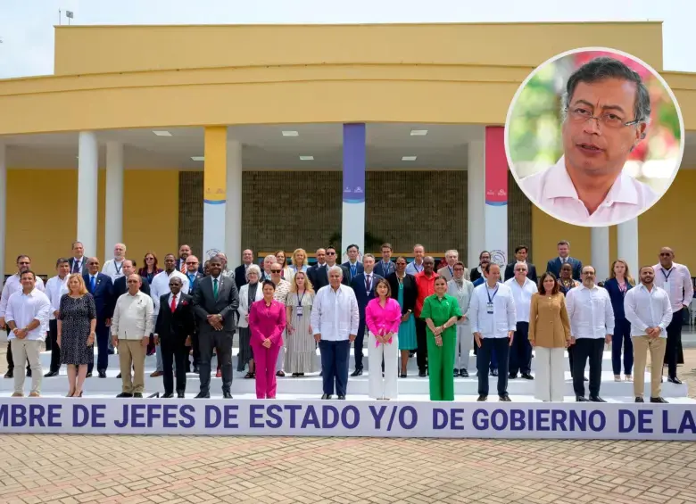 Asistieron 25 líderes. Foto: Presidencia.