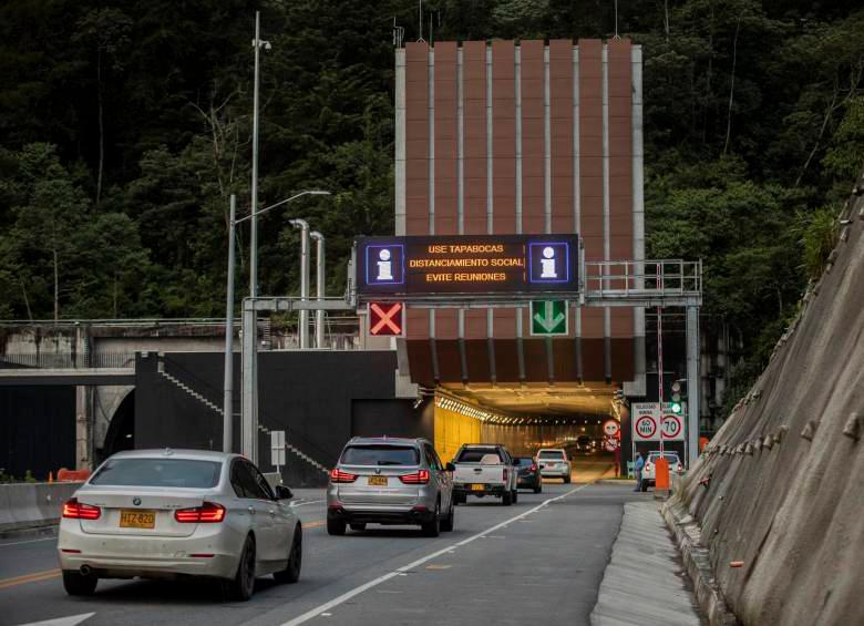 En cinco años, el Túnel de Oriente terminó fusionando los valles de Aburrá y de San Nicolás. FOTO: JULIO HERRERA