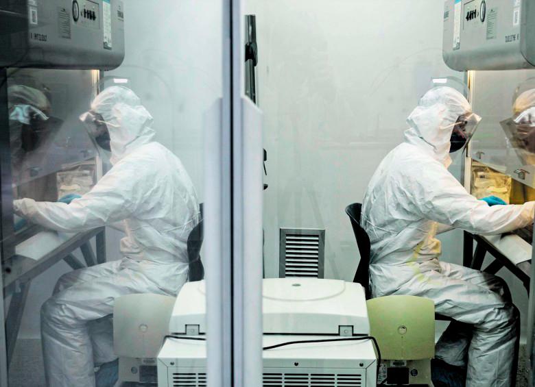 El laboratorio empezó a construirse en mayo de 2020, cuando iniciaba la pandemia del covid. FOTO ARCHIVO