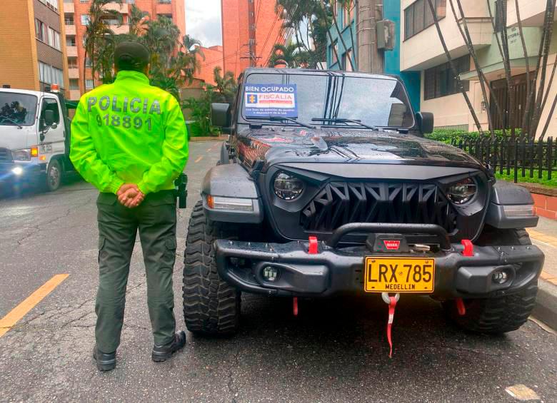 Esta camioneta hizo parte de las millonarias incautaciones a los exfuncionarios y contratistas implicados en este proceso. FOTO: Cortesía