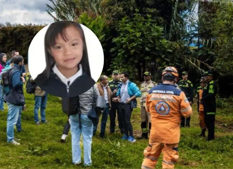 Las autoridades buscaron a la menor Valeria Afanador cerca del río Frío, en Cundinamarca, zona donde las cámaras registraron su última ubicación. FOTO: GOBERNACIÓN CUNDINAMARCA | REDES SOCIALES