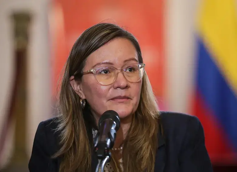 Cielo Rusinque liderará la cartera hasta el cambio de gobierno previsto para el próximo 7 de agosto. FOTO: Colprensa