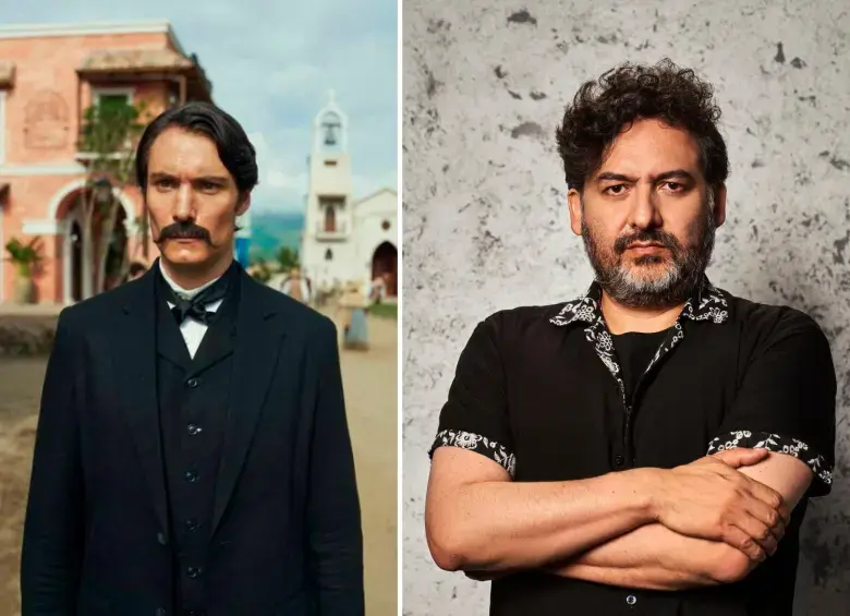 (Der) Camilo Sanabria, el músico detrás de los sonidos de Cien años de soledad. Foto: cortesía