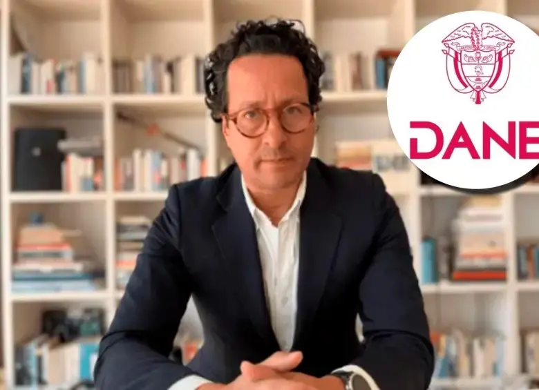 Ricardo Valencia, director del Dane. FOTO CORTESÍA