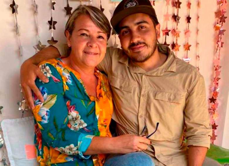 Camilo Peláez desapareció a los 26 años. Su madre, Claudia Yepes, aún lo espera en casa. FOTO: Cortesía 