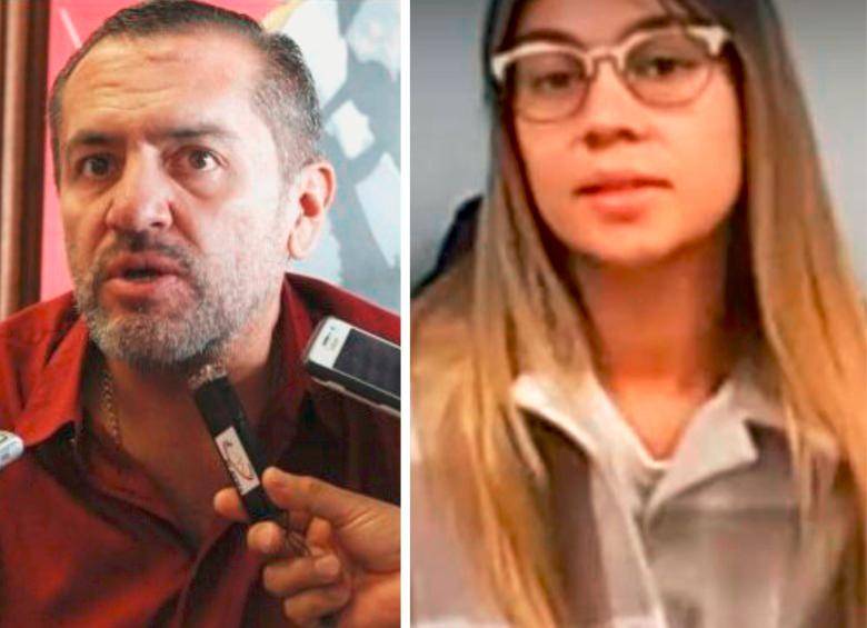 Daniela Ospina, pareja del exsenador Mario Casteño, aceptó ante las autoridades ser parte de la red de corrupción. FOTO: CORTESÍA