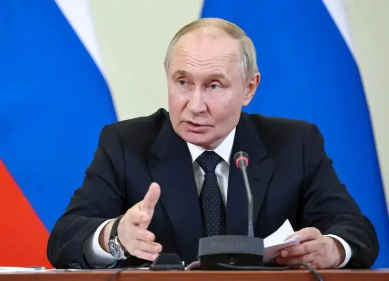 Vladimir Putin, presidente de Rusia. 