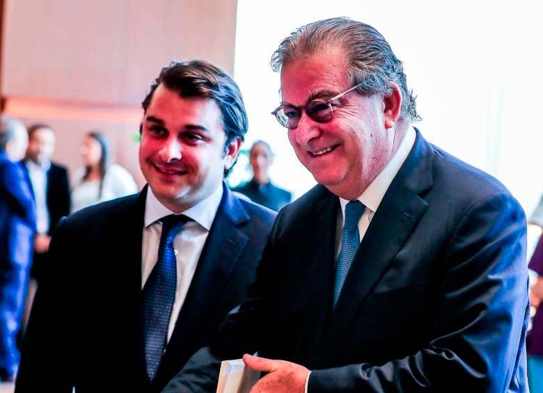 Gabriel Gilinski y su padre, Jaime Gilinski, lideran las arremetidas de los últimos meses por empresas paisas. FOTO: JAIME PÉREZ