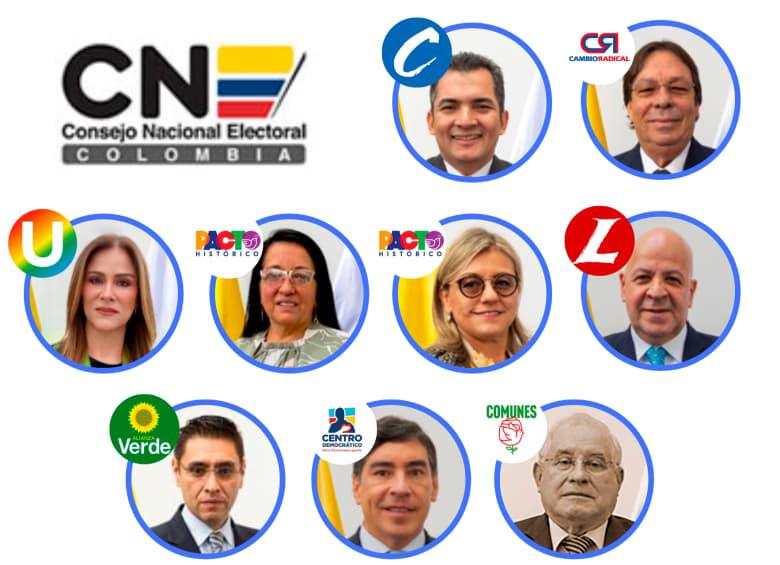 El CNE, encargado de vigilar y ejercer control de la actividad electoral, está conformado por magistrados que son postulados por los partidos y elegidos por el Congreso. FOTO: CNE-ARCHIVO PARTICULAR