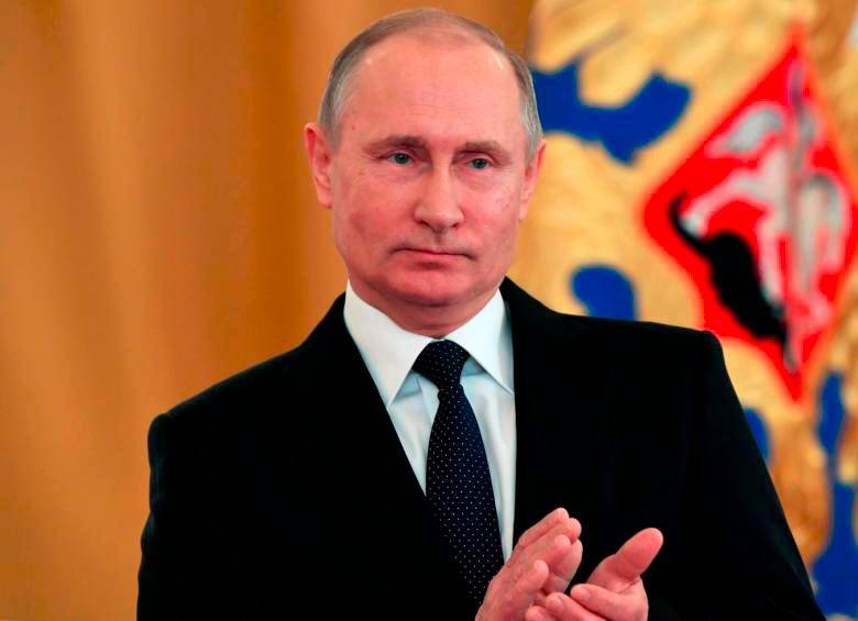 Vladimir Putin, presidente de Rusia, promete poner en marcha este año los misiles intercontinentales Sarmat. FOTO: Colprensa