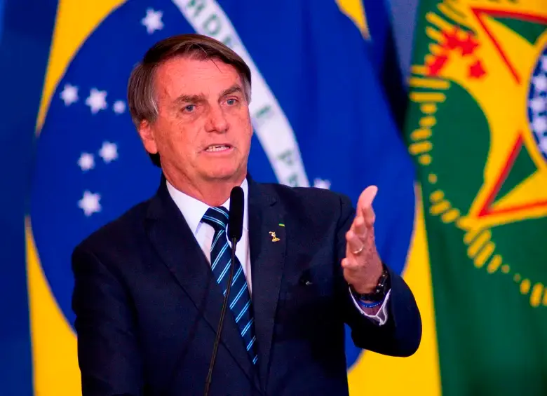 Jair Bolsonaro fue presidente de Brasil entre 2019 y 2023, tras perder la reelección contra Lula da Silva. FOTO GETTY