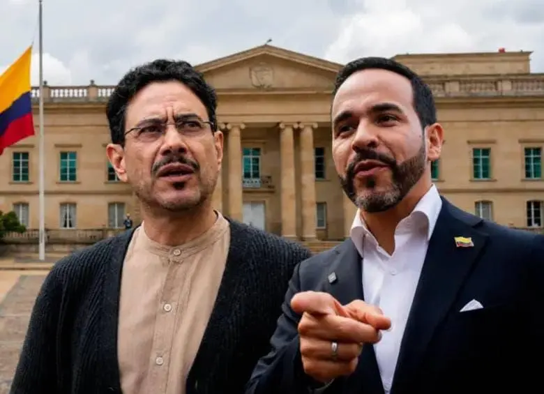 Iván Cepeda y Abelardo de la Espriella se disputarán la segunda vuelta presidencial este 21 de junio. FOTO: Colprensa y EL COLOMBIANO.