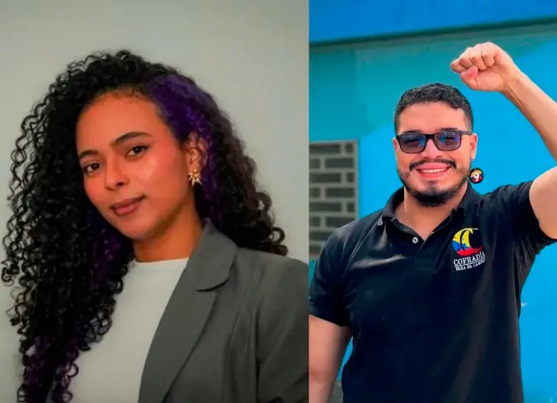 La historiadora caucasiana Kamelia Zuluaga Navarro (izq.) y el comunicador Hernán Muriel Pérez (der.) obtuvieron importantes votaciones y superaron a la senadora Isabel Zuleta y al representante Alejandro Toro, respectivamente. FOTOS: REDES SOCIALES