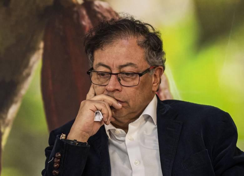 El presidente de Colombia, Gustavo Petro Urrego. FOTO: EL COLOMBIANO