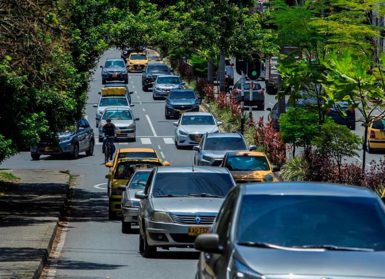 El pico y placa rige en todos los municipios del área metropolitana. FOTO Camilo Suárez