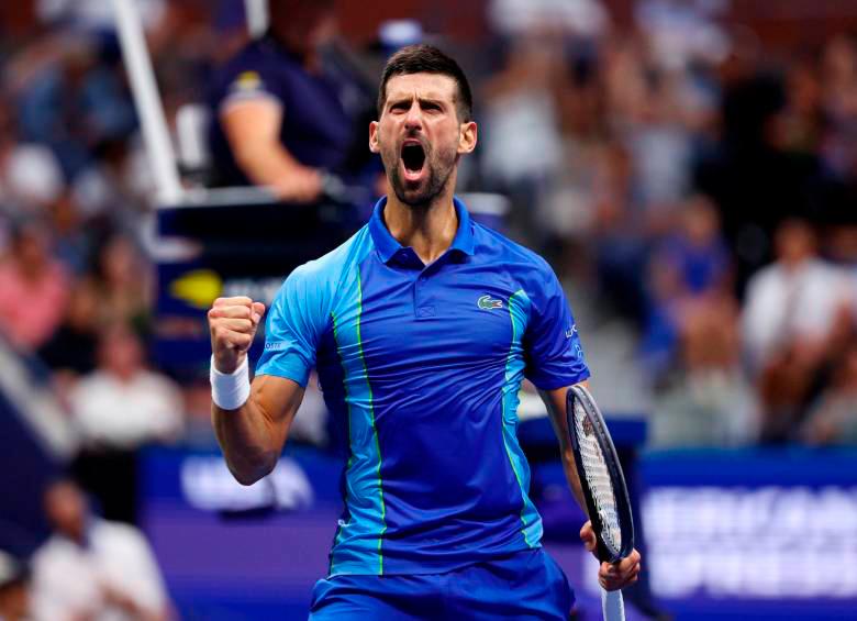 Djokovic, que tiene 36 años, ha tenido una buena temporada en 2023: ganó el Abierto de Australia, el Roland Garros y el Abierto de Estados Unidos. Solo perdió en Wimbledon contra el español Carlos Alcaraz. FOTO: GETTY 