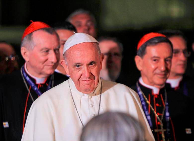 La preocupación por el estado de salud del papa Francisco se despertó después de que rezara el Ageluz desde su residencia. Foto: Colprensa. 