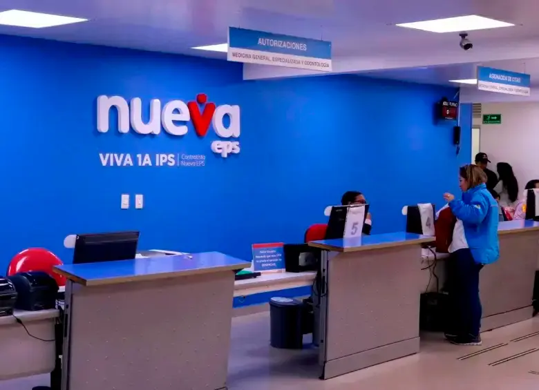 La Nueva EPS fue intervenida en abril de 2024 por la Superintendencia de Salud. FOTO CORTESÍA
