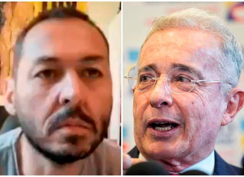 Desde el 2020 Uribe había denunciado al creador de la serie “Matarife”. FOTOS: COLPRENSA y CORTESÍA