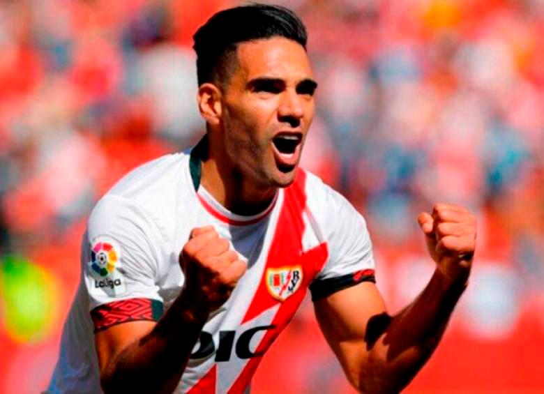 Falcao ganaba 1,2 millones de euros anuales en Rayo Vallecano. FOTO AFP