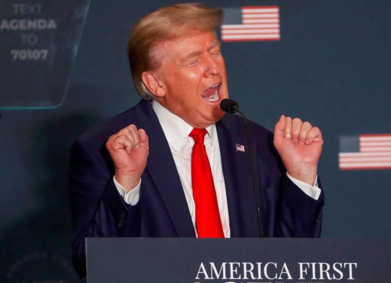 El expresidente de Estados Unidos, Donald Trump. FOTO: EFE