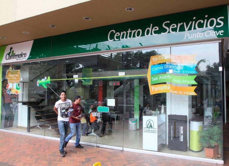 Centro de Servicios de Comfenalco en Medellín. FOTO: Archivo EL COLOMBIANO