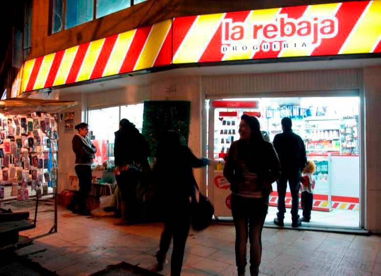 La cadena Drogas La Rebaja será asumida por el Gobierno Nacional. FOTO: Colprensa 