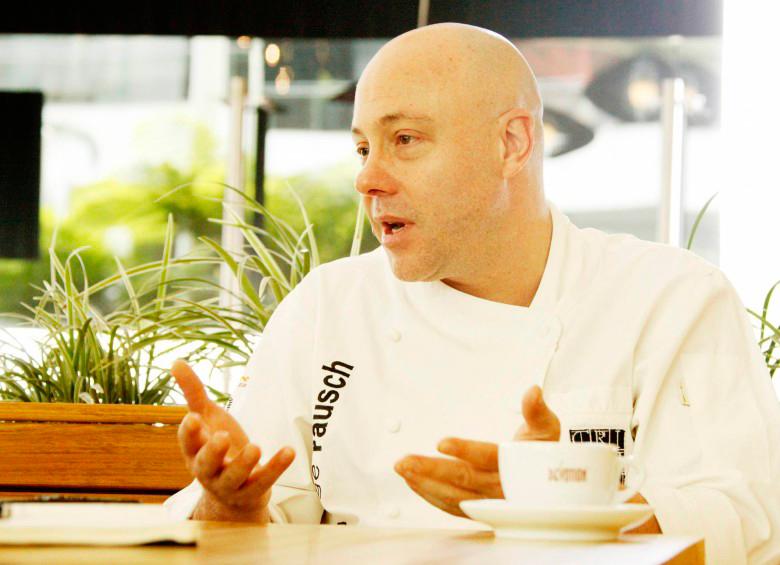 Jorge Rausch, chef colombiano. FOTO EL COLOMBIANO