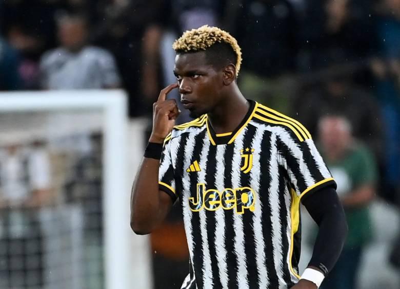 Paul Pogba había sido suspendido en agosto por el mismo motivo. FOTO: GETTY