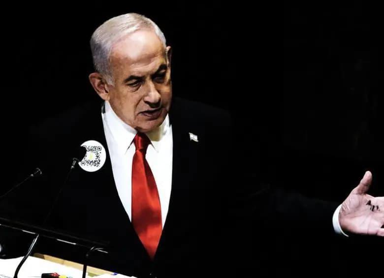 Benjamin Netanyahu afirmó que la operación militar busca frenar los programas nuclear y de misiles de Irán y evitar que se conviertan en una amenaza global. FOTO: Agencia Xinhua. 