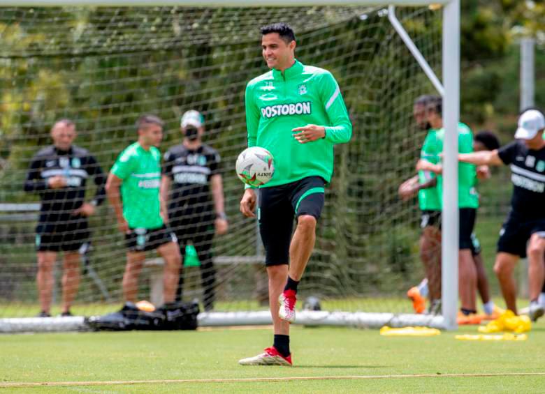 Giovanni Moreno estuvo en Atlético Nacional hasta mitad de año del 2022. FOTO: Juan Antonio Sánchez