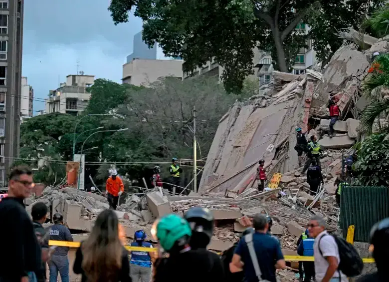 Los terremotos que sacudieron a Venezuela podrían dejar pérdidas económicas equivalentes al 8,5% del PIB, según estimaciones preliminares de expertos. FOTO AFP. 
