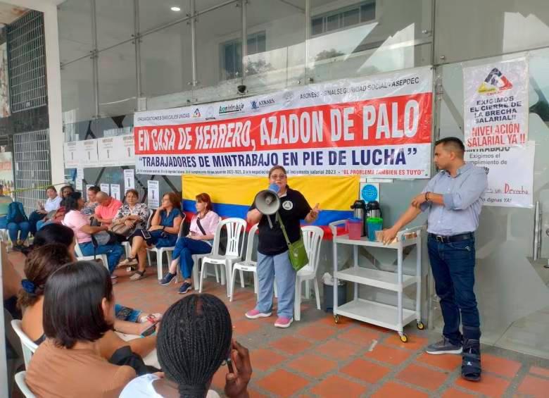 El cese de actividades laborales inició el 31 de mayo de este año. Foto: cortesía. 