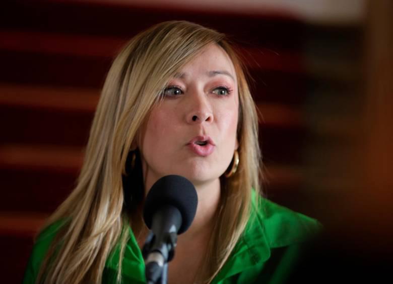 Miranda, politóloga de 38 años, llegó a la política de la mano del exalcalde Antanas Mockus. Foto: Colprensa