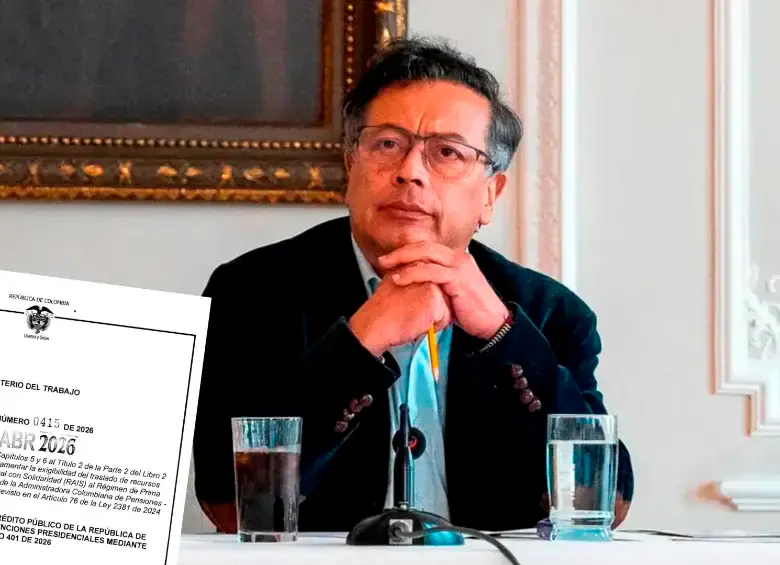  El Gobierno intenta reactivar el traslado de recursos desde fondos privados hacia Colpensiones tras la suspensión parcial del decreto. FOTO COLPRENSA