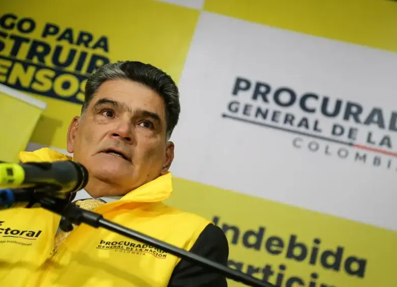 Gregorio Eljach Pacheco, actual Procurador General de la Nación en Colombia. Foto: Colprensa