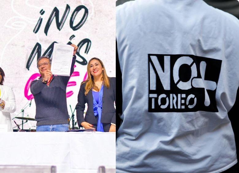 La ley que prohíbe las corridas de toros en Colombia fue oficializada por el Gobierno Nacional. FOTO: PRESIDENCIA 