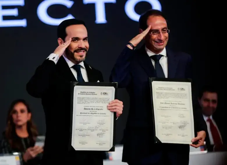 La Casa Blanca reveló la lista de funcionarios que asistirán a la ceremonia en Cali, en la que llamó la atención la ausencia de Marco Rubio y del senador Bernie Moreno. FOTO: COLPRENSA.